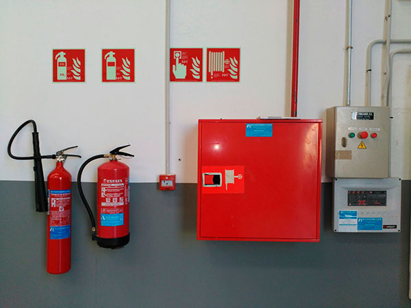 Equipamiento de protección contra incendios
